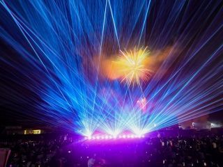 防府天満宮御誕辰祭（夏祭り）花火大会の写真３