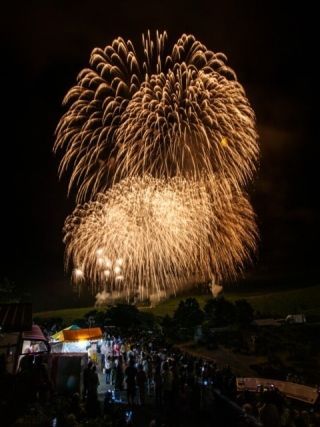 第48回秋吉台観光まつり 花火大会の写真３