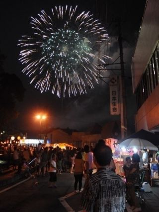 あゆまつり花火大会写真１
