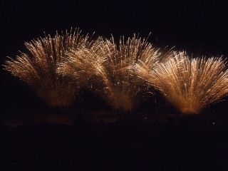 和泊町港まつり 花火大会の写真3