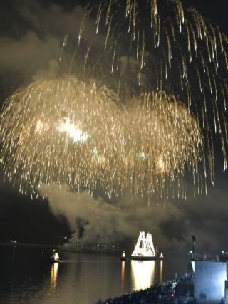 三陸・大船渡夏まつり花火大会写真１