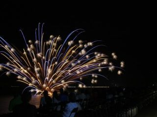 第42回咲花温泉水中花火大会写真２