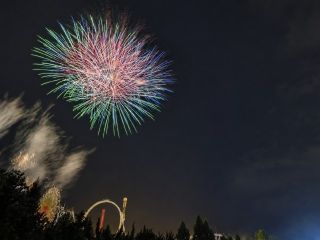 富士急ハイランド花火大会写真１