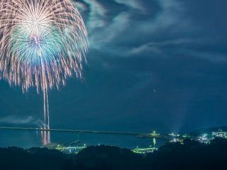 赤泊港まつり納涼花火大会写真１