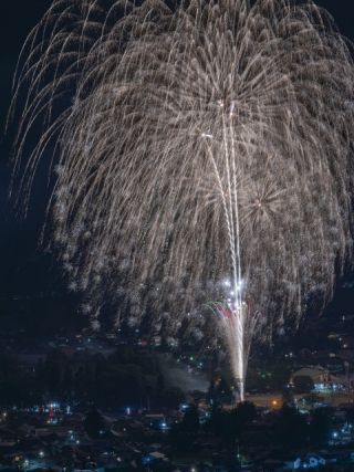 かまど神社奉納花火大会・例大祭写真1
