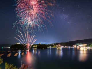 2026年度 夏の鳥羽湾毎夜連続花火写真2
