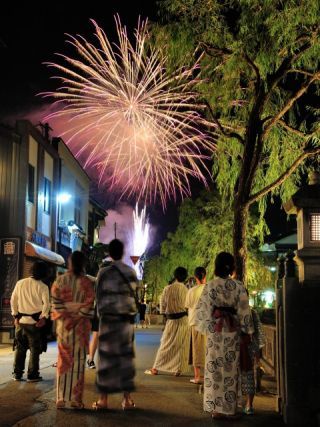 城崎温泉夢花火2026写真2