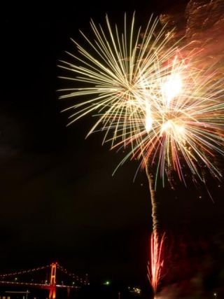 たびら夏祭りシーサイド花火大会写真１