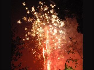 赤司八幡宮放生会 奉納花火大会写真１