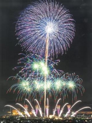 にゅうがわ花火大会の写真3