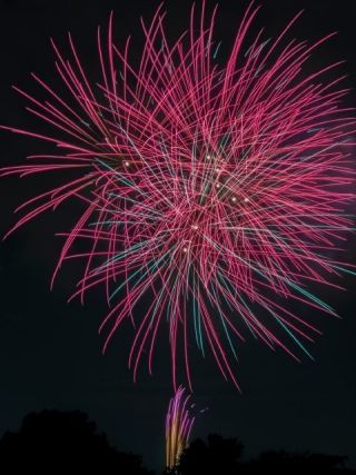 第7回かまがやの花火写真1