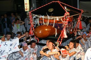 第56回 どんつく祭り 花火の写真３