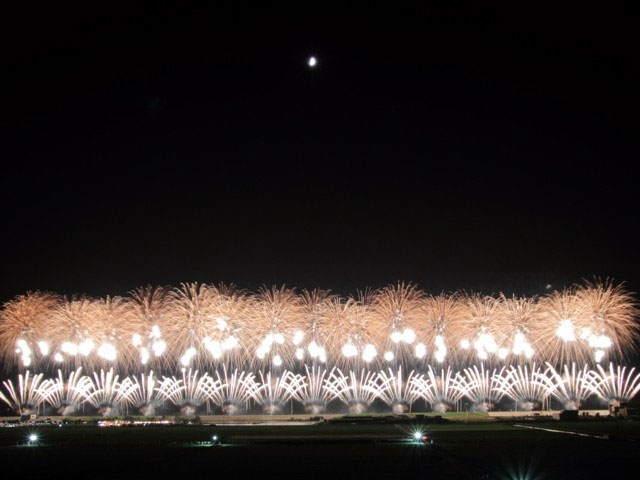 終了 有明海花火フェスタ 花火大会21