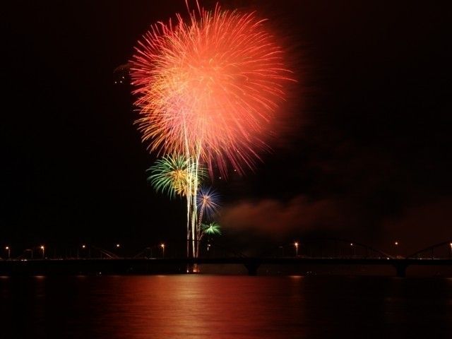 延期決定 第124回水郷おみがわ花火大会 花火大会22