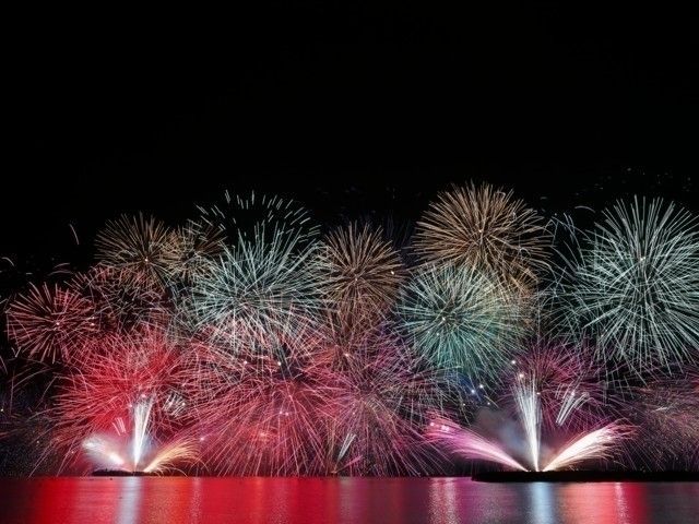 第76回とうろう流しと大花火大会