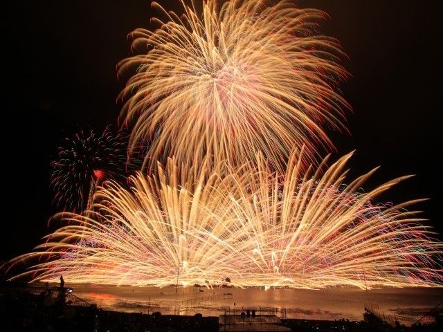 第77回諏訪湖祭湖上花火大会