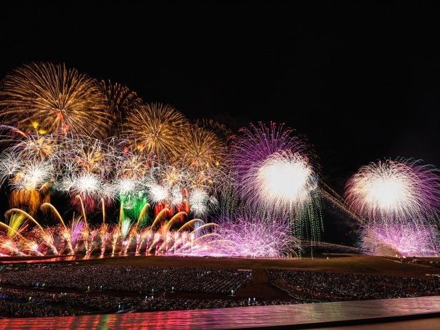 ぎおん柏崎まつり 海の大花火大会