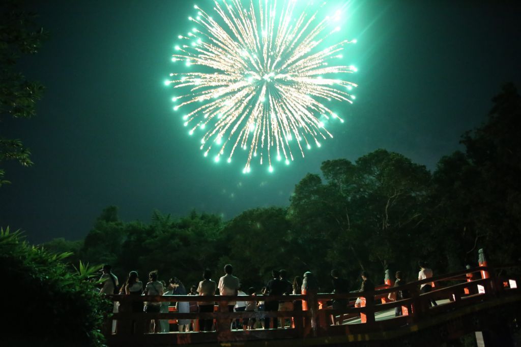 年中止 宇佐神宮夏越祭り 花火大会