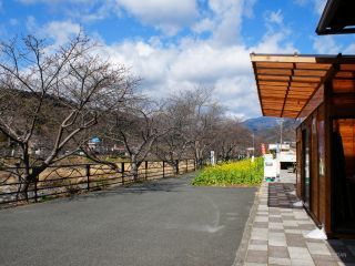 河津町観光協会ブース前 2月7日