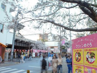 中目黒駅前 4月2日