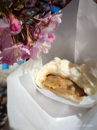 桜まつり名物「とろまん」はいかが？