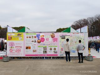 4月5日までうえの桜フェスタ開催中！