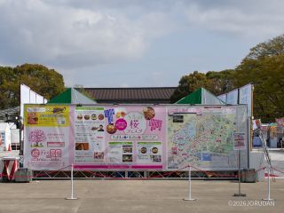 桜フェスタは10時から開催