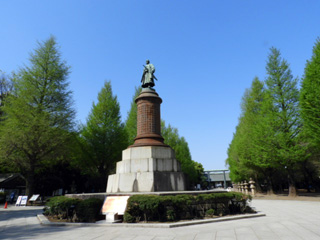 大村益次郎銅像周辺