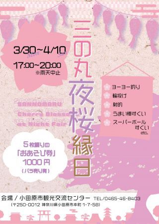 三の丸夜桜縁日