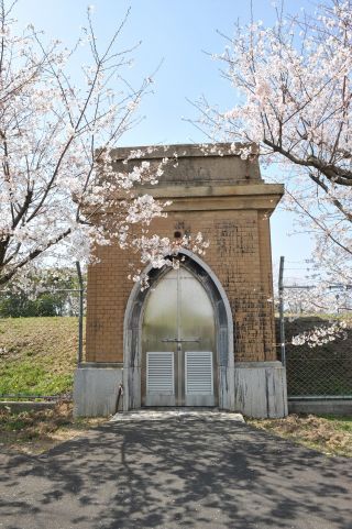 多米配水場 旧配水池