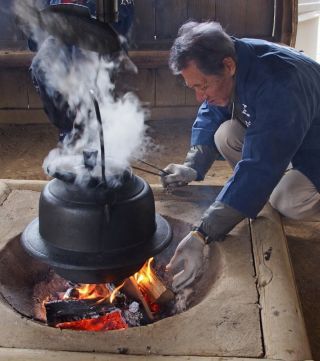 麦茶の無料接待イメージ