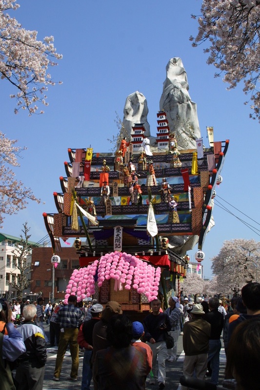 ユネスコ無形文化遺産 日立風流物も公開 第57回日立さくらまつり 開催 花見特集