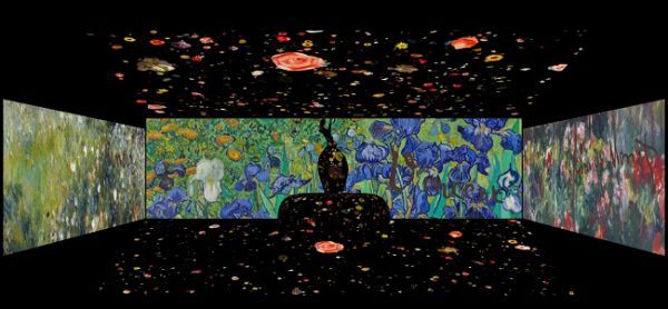 花を愛した画家 モネ、ルノワール、ゴッホ ～デジタルで描かれる植物と絵画の世界～①(イメージ)