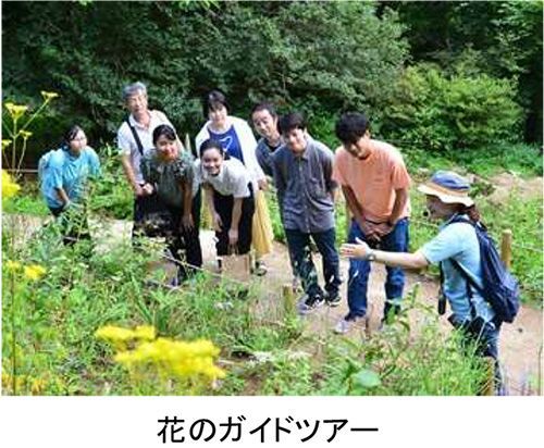 花のガイドツアー