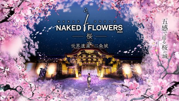 NAKED FLOWERS 2023 桜 世界遺産・二条城