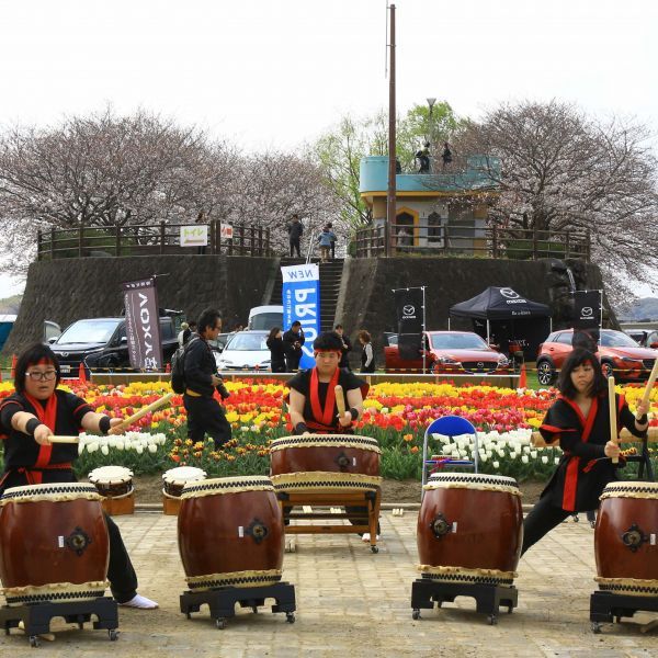 和太鼓部の演奏イメージ