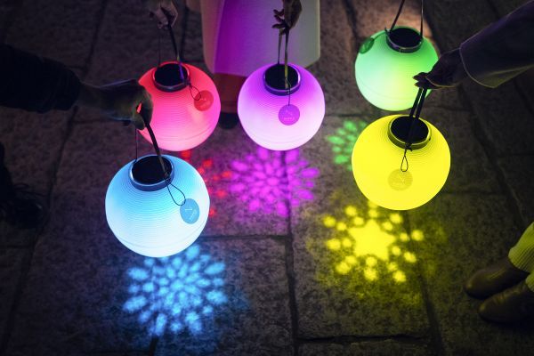 ※NAKEDディスタンス提灯®（イメージ）