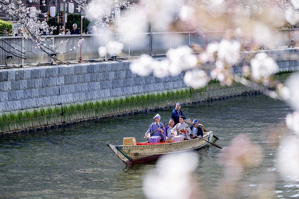 新内流しの音色が聞こえてくると、まるで江戸時代へタイムスリップしたかのような気分に