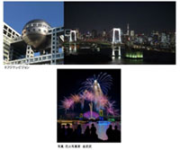 フジテレビ球体展望室「はちたま」10年ぶりに期間限定で夜間営業を実施！