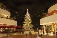 ヴィンテージ蚤の市、占いや似顔絵イラストが楽しめるドームも登場 横浜ベイクォーター「クリスマスライトガーデン」