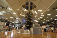 中部国際空港セントレア　光り輝く飛行機が空港を彩る『FLIGHT　CHRISTMAS2021』を開催