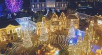輝く巨大ツリーが立ち並ぶ幻想的な街並みでヨーロッパさながらのクリスマスを満喫　1300万球の光できらめく「光の街のクリスマス」