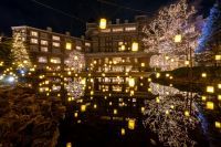 【仙台ロイヤルパークホテル】幻想的なランタンの灯りが今年も！ガーデンイルミネーション2022-2023“ランタンが灯る、ひかりの森”