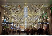 大阪梅田ツインタワーズ・ノース1階「コンコース」 冬のクリスマス イルミネーション「BELLのCONCERTO」“未来をてらす鐘の合図”を実施
