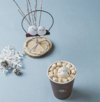 シマエナガホットチョコレートドリンク