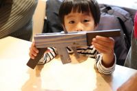輪ゴム鉄砲づくり 過去開催の様子