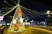 福岡クリスマスマーケットを彩るナカスキボウノヒカリ2022.11/4～イルミネーション点灯！
