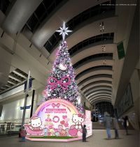 クイーンズスクエア横浜クリスマス2024  「Hello Kitty Happy Christmas」 11月5日(火)～12月25日(水)までクイーンズスクエア横浜で開催