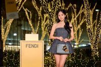 MINAさんが「表参道 フェンディ イルミネーション 2025」の点灯式に登場！