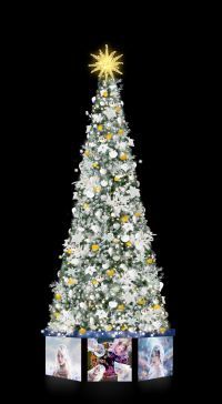 たまアリ△タウンクリスマスマーケット好評開催中！「ももいろクローバーZ」とのコラボツリーが2日間の期間限定で登場